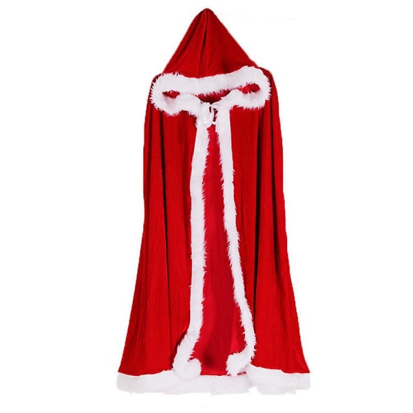 120 cm Princess Hooded Cape Cloaks Kostym för flickor Jul Ha
