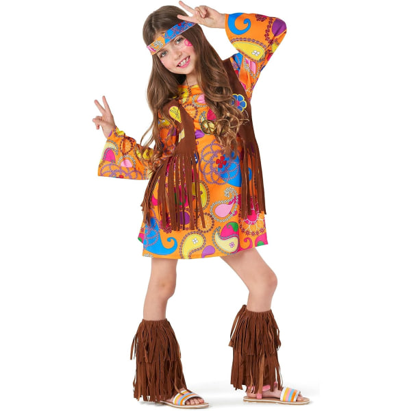 Morph - Girls Hippie Costume - Hippie Costume Girl