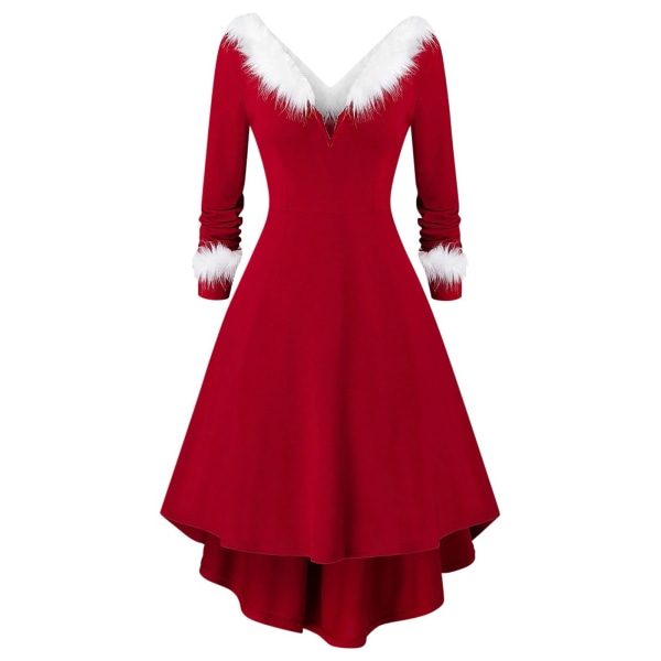 XL2023 Hot Selling Plus Size Christmas Stickad Princess Dress with