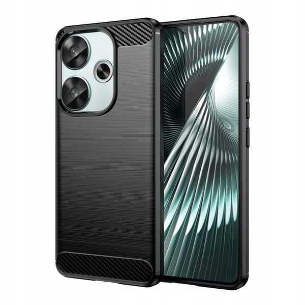 [LLC]Spacecase Cover For Poco F6 5G Black Carbon Cover