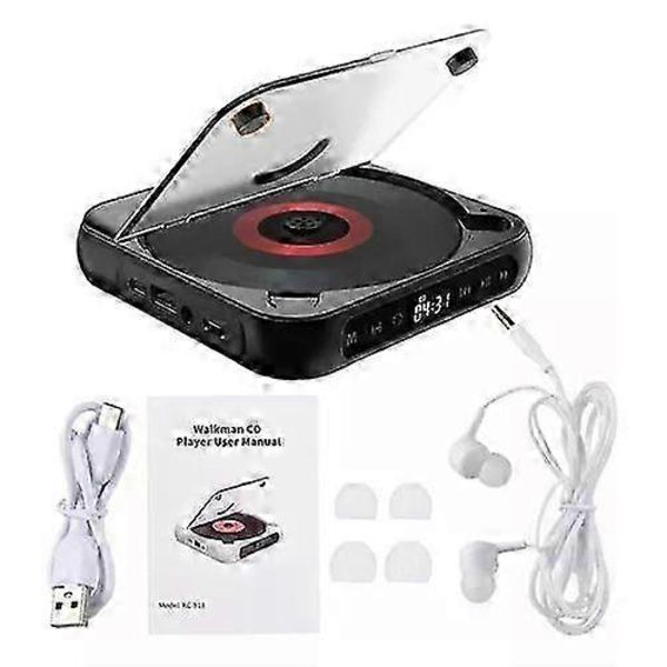 2025 Ny bärbar Bluetooth CD-spelare Black