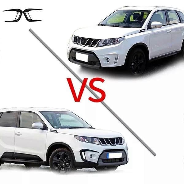 [LLC]Tåkelysdeksel foran, pyntebånd, øyenbrynsdeksel for Suzuki Vitara 2016-2020 Bright