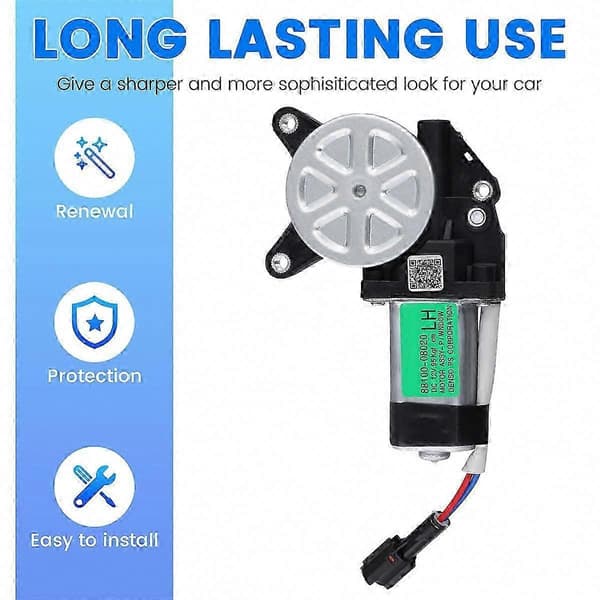 Ssangyong Rexton 2001-2012 Front Bak Elektrisk Vindusheismotor Direkte Erstatning Left
