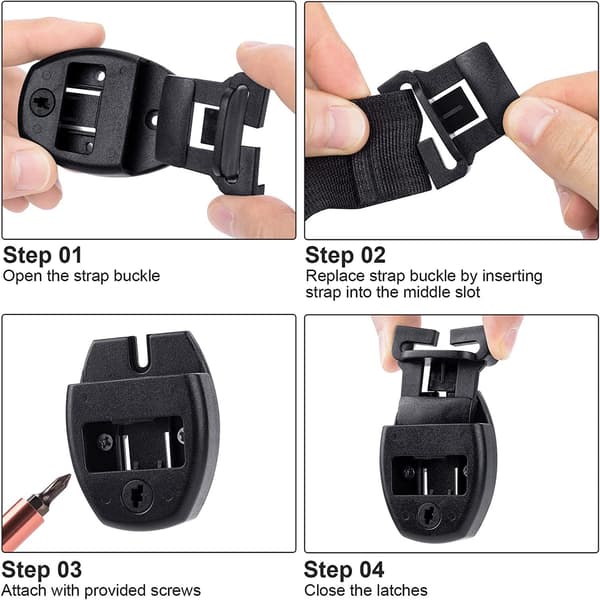[LLC]4X Spa Hot Tub Cover Latch Strap Repair Kit & Key Hot Spring