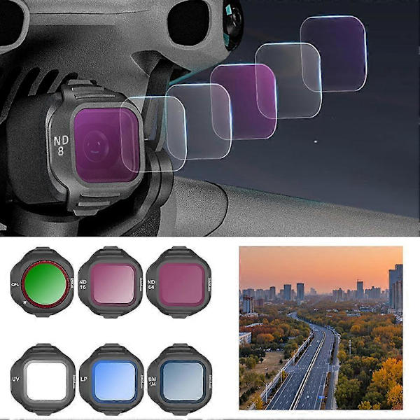 [LLC]Thr Dji Mini 5 Pro Drönarkamera Linsfilter 3PCS