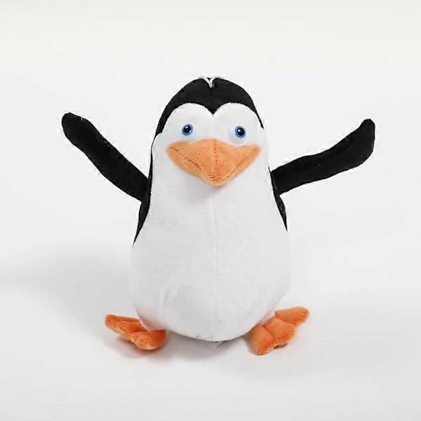 [LLC] 4-pack Madagaskar plyschleksaker, Madagaskar-pingviner, mjukisdjur och dockor för barn
