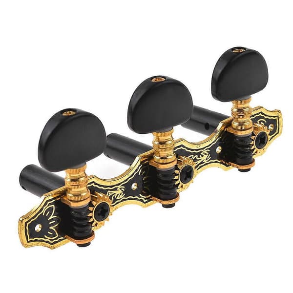 [LLC]Guitar Strengstemmestifter Stemmeskruer Stemmemaskiner Sort 3L3R