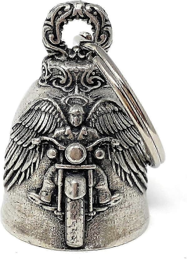 [LLC]2025 - Motorcycle Angel Biker Bell Accessory or Keychain for Road Trip --Good