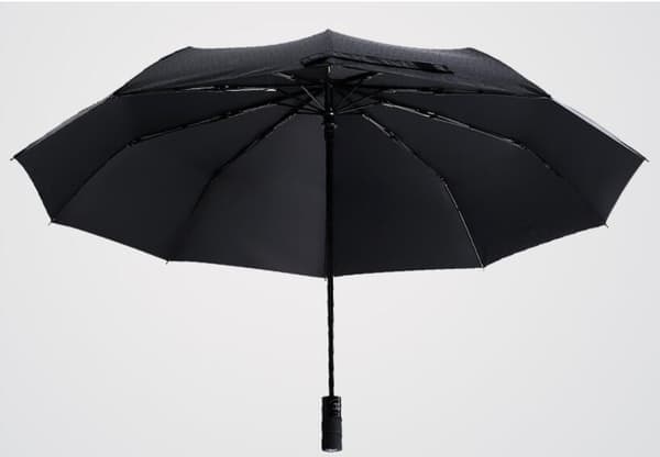 [LLC] Vahvistettu myrskyvarjo black