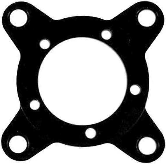 [LLC]104BCD Kædehjul Kædehjul Spider Adapter til Motorcykel Gear Adapter (1 stk, sort)
