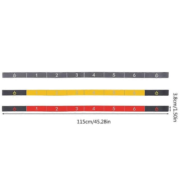 [LLC]8 öglor Bensträckningsband Stretching Yogarem Träningsfysioterapibälten Yellow