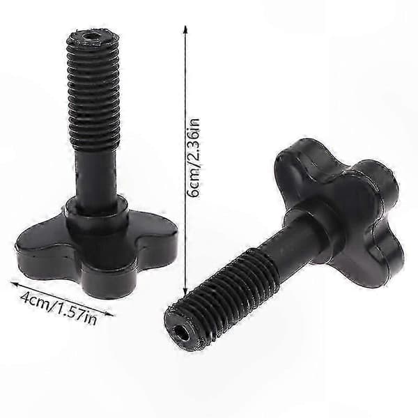 [LLC]Thack plastskruer og bolter for reservedeler til hagesvingstol-kalesje 5*2.5cm