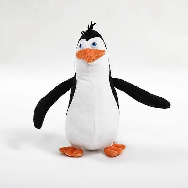 [LLC] 4-pack Madagaskar plyschleksaker, Madagaskar-pingviner, mjukisdjur och dockor för barn