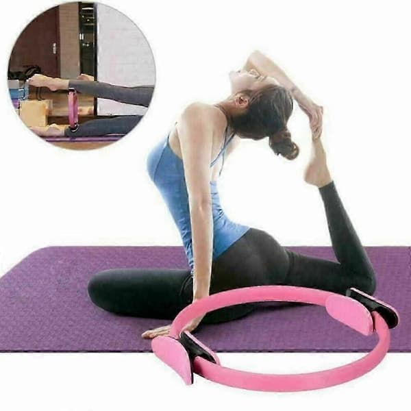 [LLC]Pilatesring, Yogaring Premium Motståndsring Cirkel, Pilatescirkel, Yogautrustning