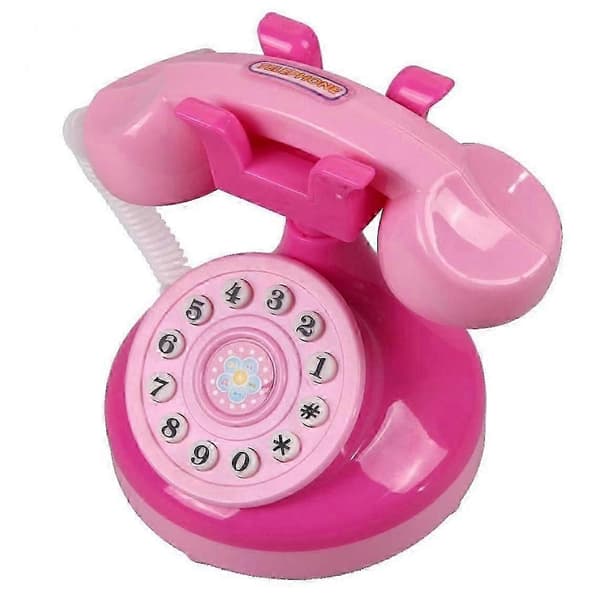 [LLC] Mini Emulasjonstelefon, Barnetelefonleke med lys Late som-leke