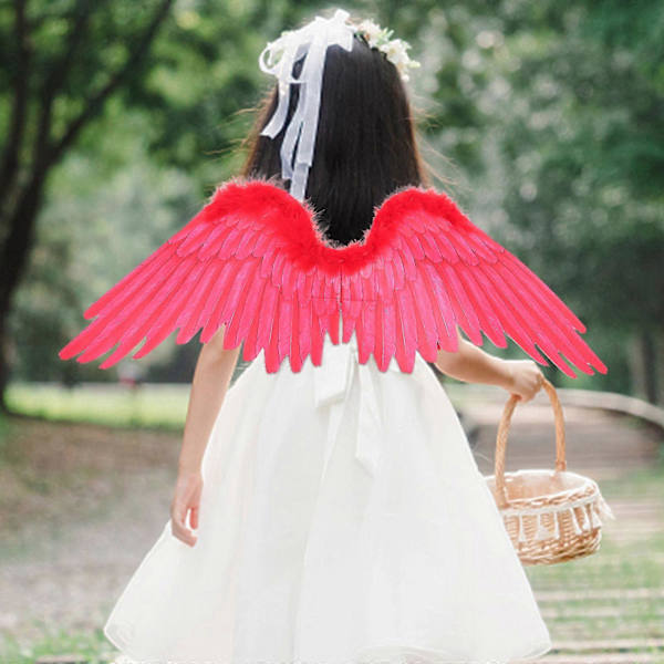 [LLC] Halloween englevinge delikat cosplay bagside englevinge performancevinge