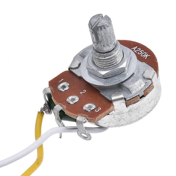 [LLC] Guitar Forudkablet Ledningsnet til Fender Tele Dele 3-vejs 250K Potte Jack