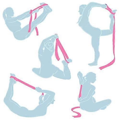 [LLC] Elastiskt band yogaband, för sjukgymnastik, lämpligt för Pilates, träning, dans, elastiskt band