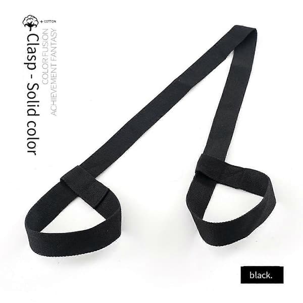 [LLC] 5 st svarta yogaträningsrelaterade metoder, justerbara träningsmetoder, träning, träning, fitness Black