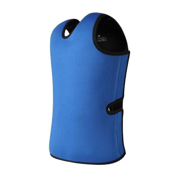 [LLC]Thnsory Vest Sensorisk Kompressionsvest Formtilpasset Stemningsforstyrrelser Ærmeløs Dækning Sensorisk Bearbejdningsvest Blue