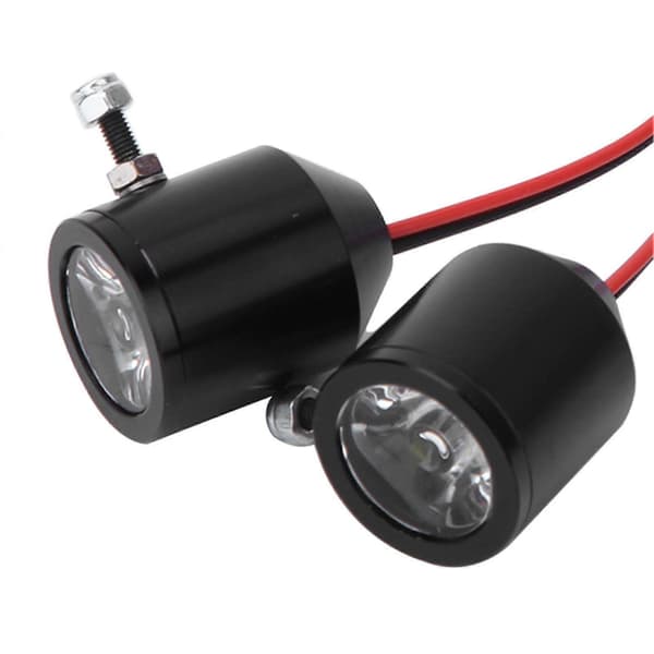 [LLC]3W kohdevalot etsintävalot varaosa RC-automalliin Musta