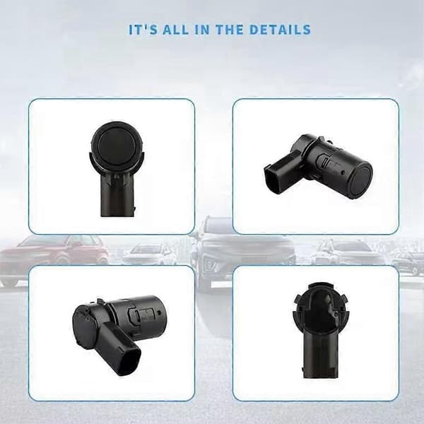[LLC] Bilparksensor Backradar Elektrisk ögonprob 4760453 för Ford Mondeo MK3 Valeo Bildelar Black