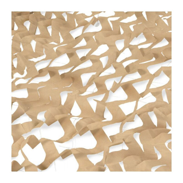[LLC] 3x4 m Rectangular Shade Sail, Sand Camouflage Design, Sunshade Net, Outdoor Field Net