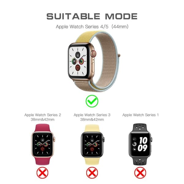 [LLC]ShellBox Armband Apple Watch 44 mm Vattentätt Skal Svart 78