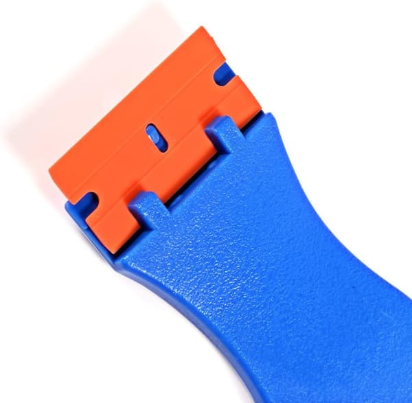 [LLC] Plastic Scraper with 10 Plastic Blades, Adhesive Remover for