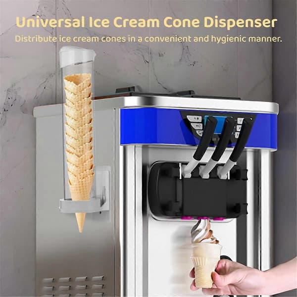 [LLC] Flødeisvaffel Dispenser Vaffelholder Plastik Vaffel