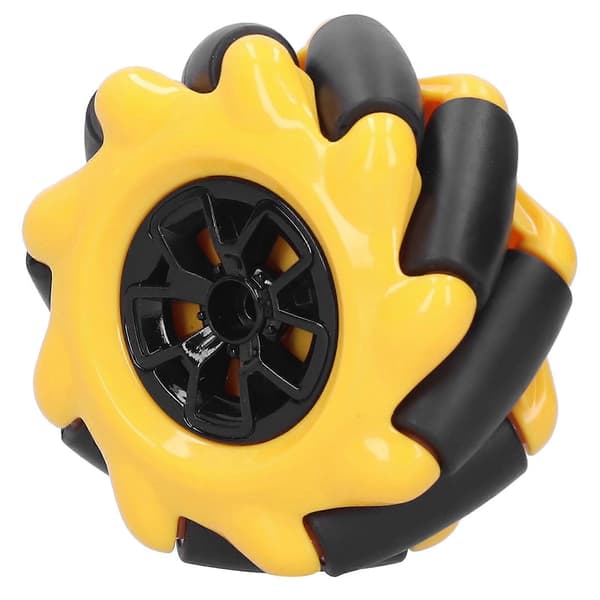 [LLC] Mecanum-hjul OmniDirectional Smart Robotbil Deler Tilbehør DIY Leketøykomponenter 60mm (2 par)