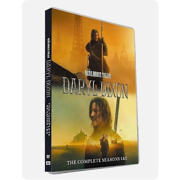 [LLC]The Walking Dead: Daryl Dixon Säsong 1-2 engelsk version 4-Disc DVD Ny