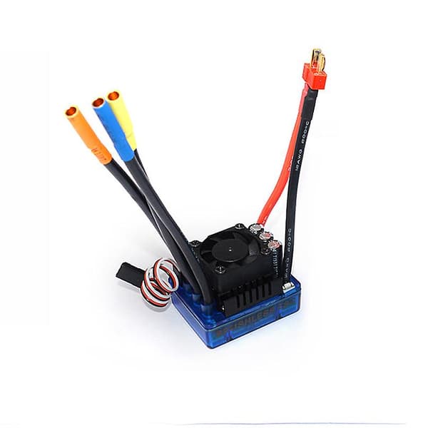 [LLC]Feichao 120a Vanntett Børsteløs Esc Hastighetskontroller T-plugg 2-6s For 1/8 Rc Bil Crawler Båtdeler