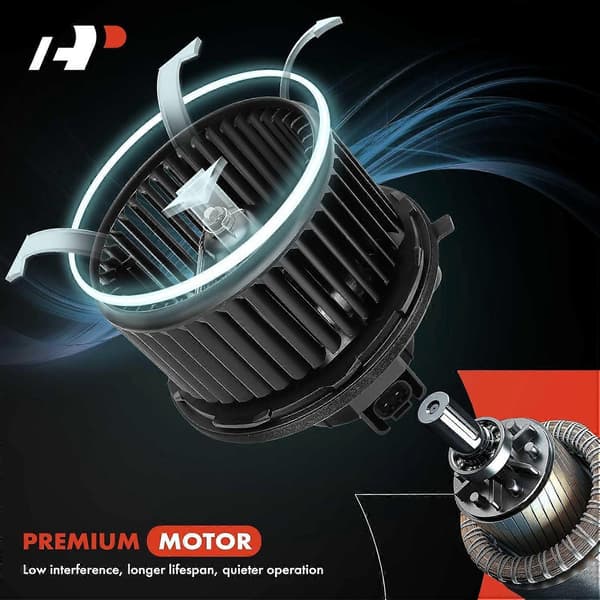 [LLC]HVAC Blæsermotor med blæserbur til Chevy Silverado Tahoe GMC Yukon Cadillac Escalade 2007-2014