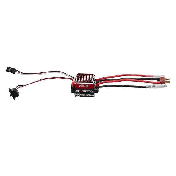 [LLC]60a Esc Rc Bil Esc Børstet Elektrisk Hastighetskontroller 6v/2a Bec Erstatning For 1/10 Rc Bil, T-plugg