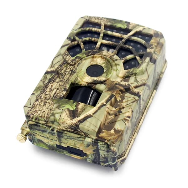 [LLC]Mini HD Trail Camera, Hunting Camera Game Camera 120° Wide Angle Infrared Night Vision Surveillance Camera Hunting Camera with LCD Screen