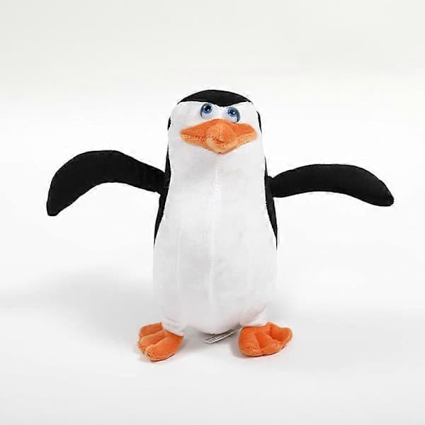 [LLC] 4-pack Madagaskar plyschleksaker, Madagaskar-pingviner, mjukisdjur och dockor för barn