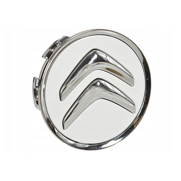[LLC] 4-pak - Citroën Centerkapsler - B 90 60mm - Silver