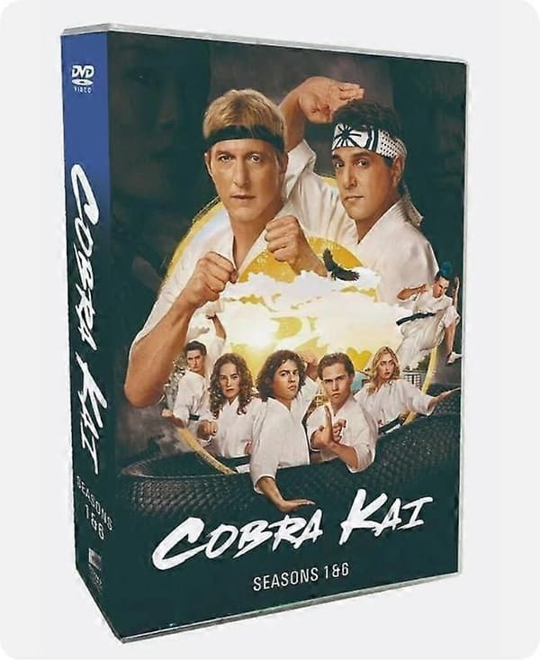 [LLC]Thw Box Set Cobra Kai Sæson 1-6 DVD 14-disc engelsk version
