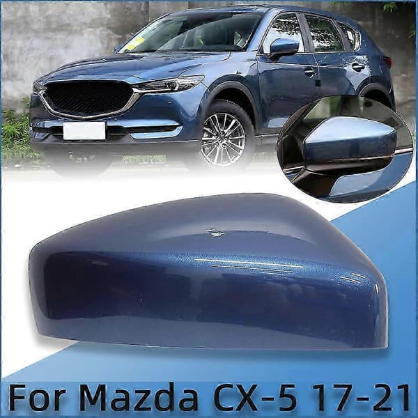 Mazda CX-5 KF 2017-2021 Bakspejlsdæksel Hus Hætte Skal - Farvematchede Autodele Red LH