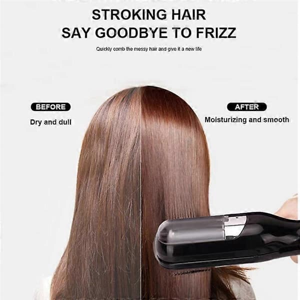 [LLC] Hår Split Ends Trimmer Fjerner Skadet Hår Reparerer Hårpleje Sort