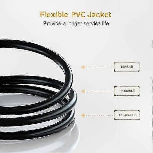 [LLC] Professionelt balanceret XLR-kabel 7-benet han til hun til mikrofoner og lydudstyr