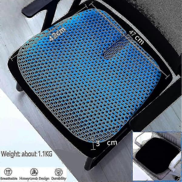 [LLC] Gel Seat Cushion Orthopedic, Breathable Honeycomb Bionic Chair