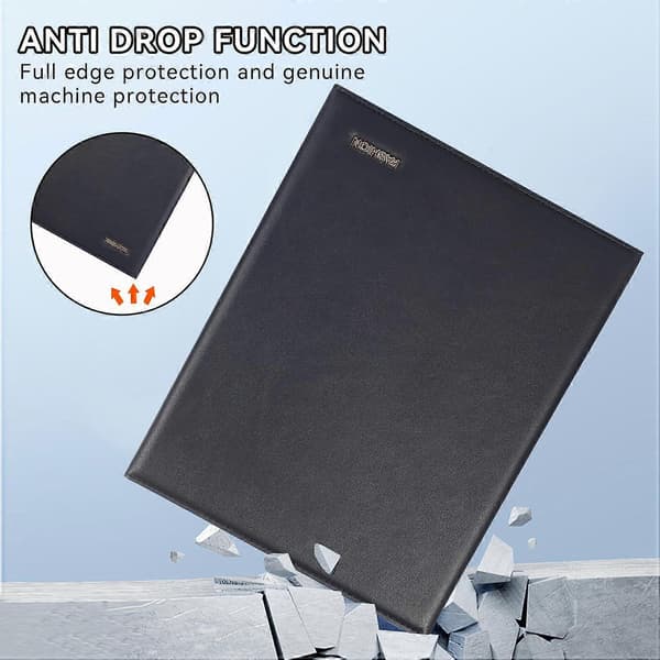 [LLC]Thr iPad Air (2013)/Air 2/9,7-tums (2017)/(2018) Bluetooth-tangentbord Läderfodral Stativ med Pennfack Multicolor Style E