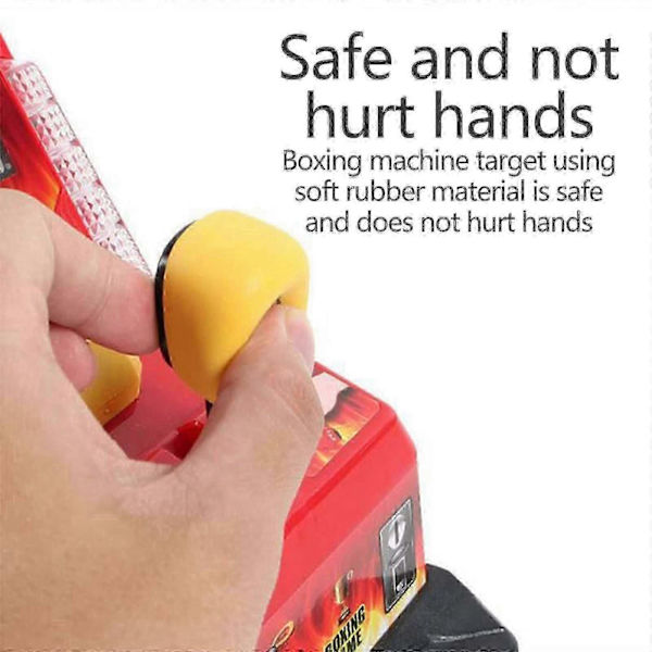 [LLC]Finger Elasticity Boxing Machine - Förälder-Barn Spelleksaker - KM Red