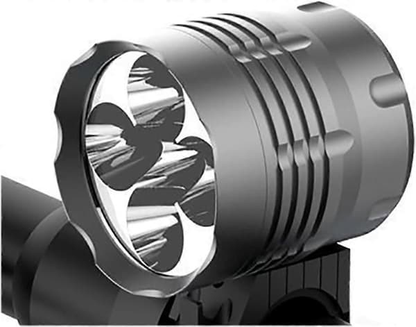 [LLC]Thcycle frontlys 5 LED CREE XM-L T6 8000 LM med oppladbart batteri