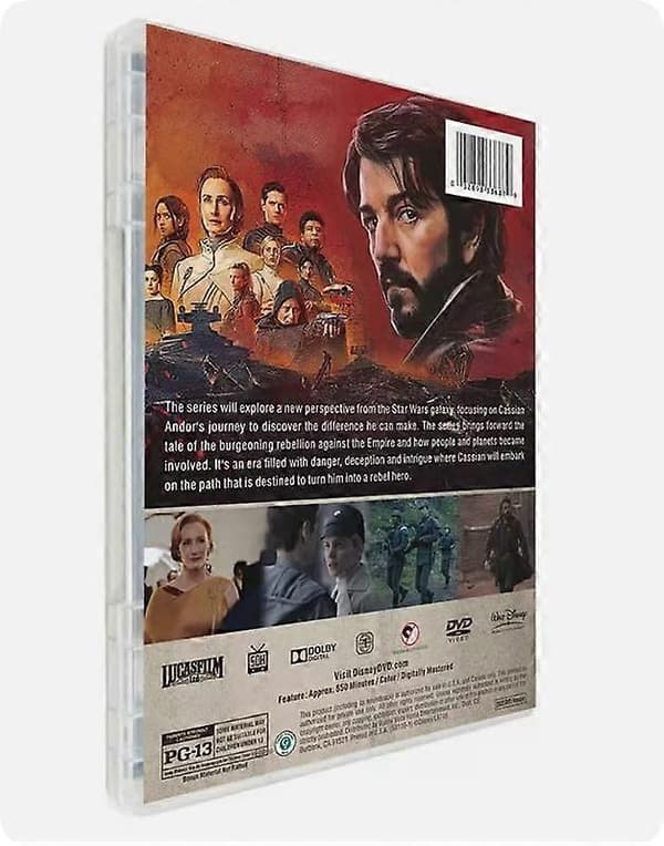 [LLC] Star Wars Andor: TV-serie sæson 1 (DVD 3-disc boks sæt) engelsk version