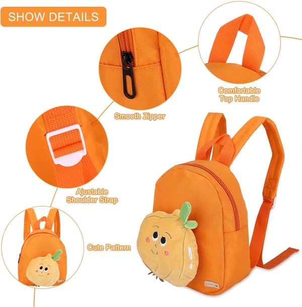 [LLC]Kids Backpack Boys Preschool Bag Daycare Small S