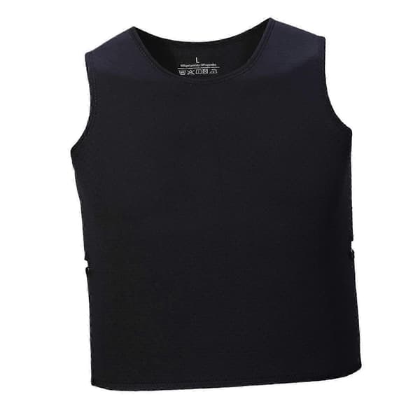 [LLC]Thnsory Vest Sensorisk Kompressionsvest Formtilpasset Stemningsforstyrrelser Ærmeløs Dækning Sensorisk Bearbejdningsvest Black