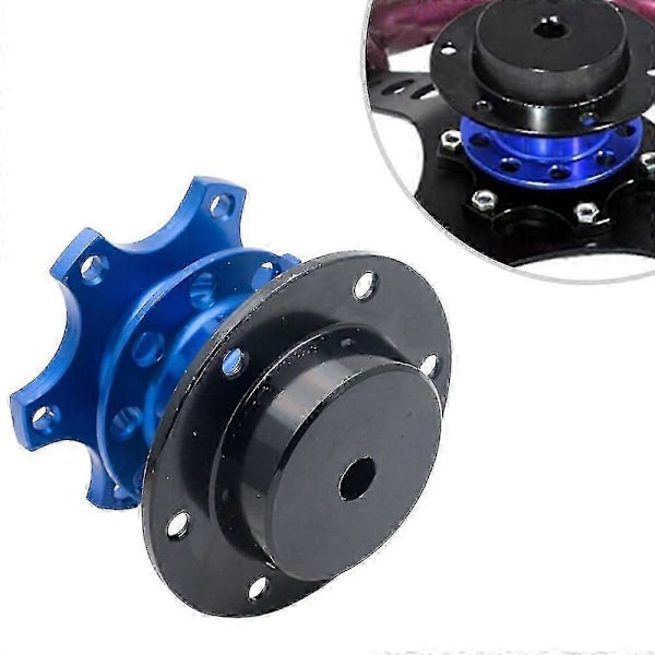 [LLC]Universal Quick Release Adapter Snap Off Rat til racerbil blue